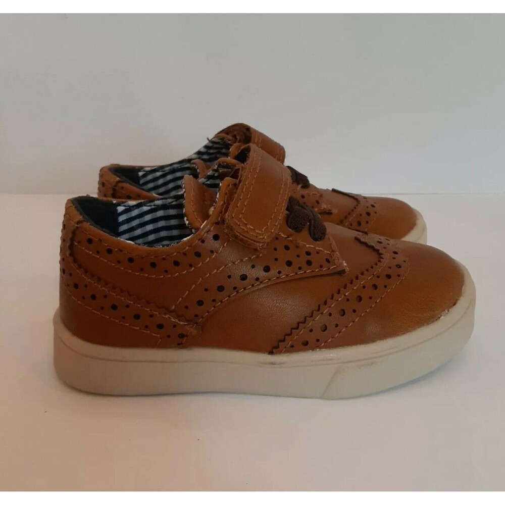 Crown & Ivy Kids Gabriel Oxfords  A17K013D1 - Tan Boys Size 5